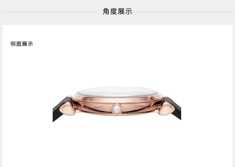 商品Emporio Armani|阿玛尼ARMANI 简约气质皮带手表女 时尚女士腕表 AR11270,价格¥1407,第5张图片详细描述