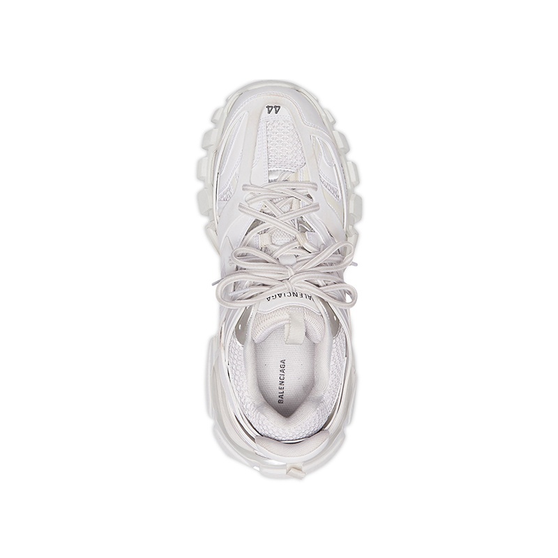 商品Balenciaga|巴黎世家 Track系男白色聚氨酯镂空网眼运动鞋,价格¥6989,第2张图片详细描述
