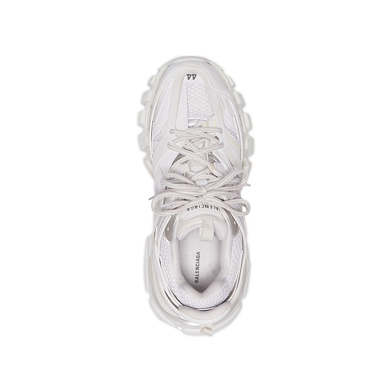 商品Balenciaga|巴黎世家 Track系男白色聚氨酯镂空网眼运动鞋,价格¥6760,第2张图片详细描述