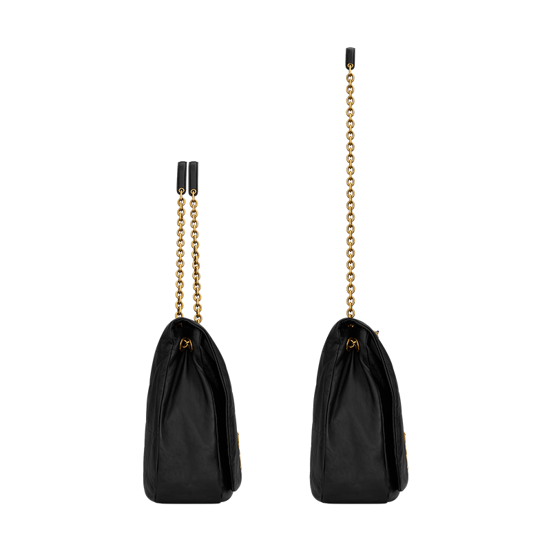商品Yves Saint Laurent|圣罗兰 YSLJAMIE 4.3女士大号黑色小羊皮可调节链条手提包 742431AAB321000,价格¥28145,第3张图片详细描述