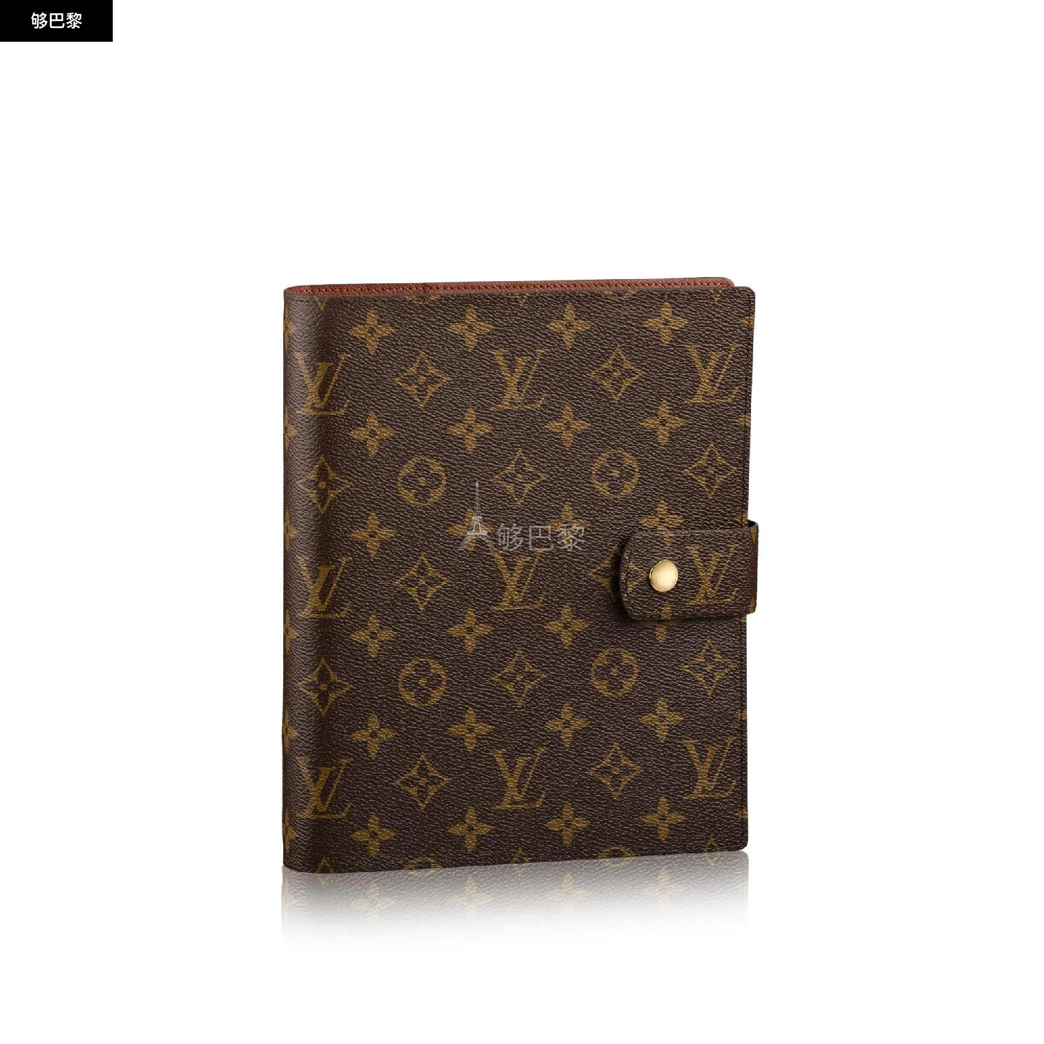 商品Louis Vuitton|【预售】 LV路易威登 25春夏 女士 文具 大号活页记事本封面 R20106 ,价格¥6778,第3张图片详细描述