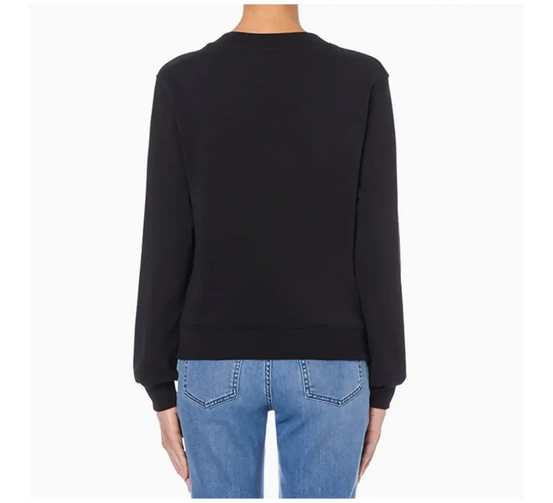 商品Moschino|MOSCHINO 黑色女士卫衣/帽衫 EJ1704-5527-1555,价格¥2059,第6张图片详细描述
