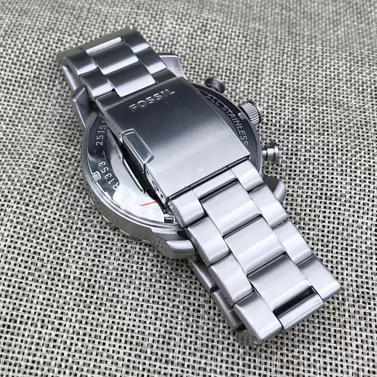 商品[国内直发] Fossil|FOSSIL手表皮带三眼计时石英大男表JR1487JR1354JR1504JR1401包邮,价格¥602,第18张图片详细描述
