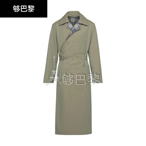 商品MAISON MARGIELA|【特惠8.7折】包邮包税【预售7天发货】 MAISON MARGIELA 男士 风衣 Tonic  双面棉质风衣  MMMW52VCGEE,价格¥21247,第3张图片详细描述