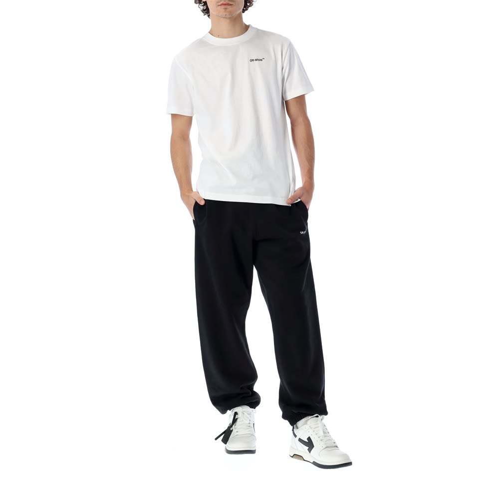 商品Off-White|男士白色logo印花T恤 OMAA027C99JER003-0110（澳门仓发货）,价格¥2402,第2张图片详细描述