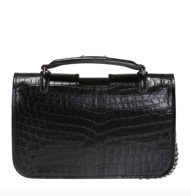 商品[国内直发] Yves Saint Laurent|YSL 圣罗兰 女士黑色链条装饰手提单肩包 486638-DZE0D-1000,价格¥11383,第15张图片详细描述