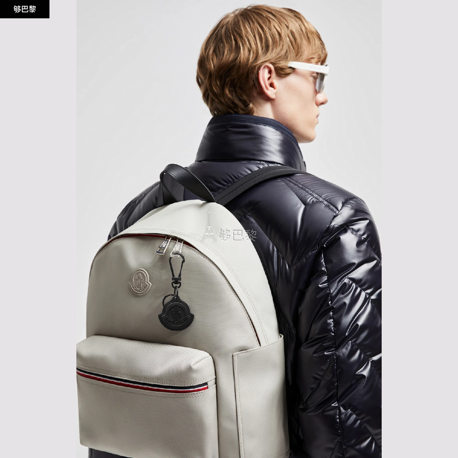 商品Moncler|【预售】 MONCLER盟可睐 25春夏 男士 钥匙扣 LOGO LEATHER KEY RING J209A6F00002M2489999,价格¥2516,第4张图片详细描述