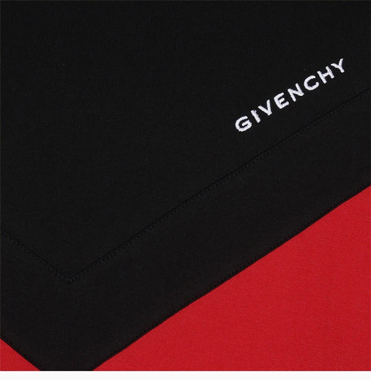 商品[国内直发] Givenchy|Givenchy 纪梵希 男士黑色棉T恤 BM70TZ3002-009,价格¥3549,第8张图片详细描述