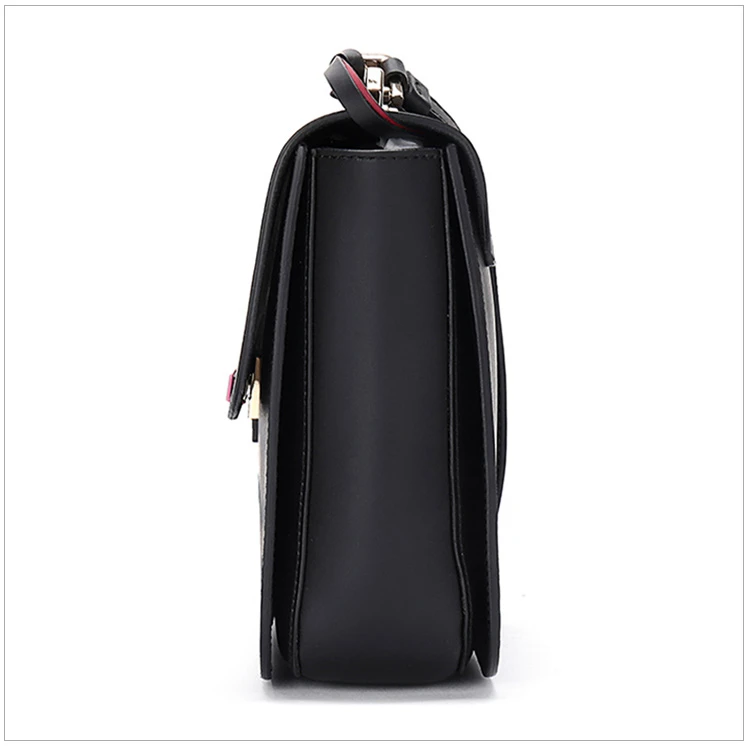 商品[国内直发] Furla|Furla 芙拉 女士黑色皮革翻盖单肩斜挎包 929537,价格¥1003,第14张图片详细描述