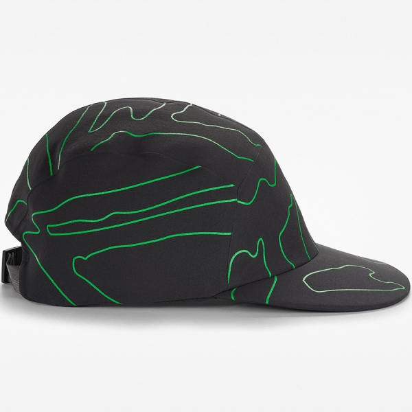 商品Arc'teryx|【Brilliant|包邮包税】PALTZ CAP - PRINT 始祖鸟[SS23] Palatz 帽印花 AENSUX6869,价格¥1042,第9张图片详细描述