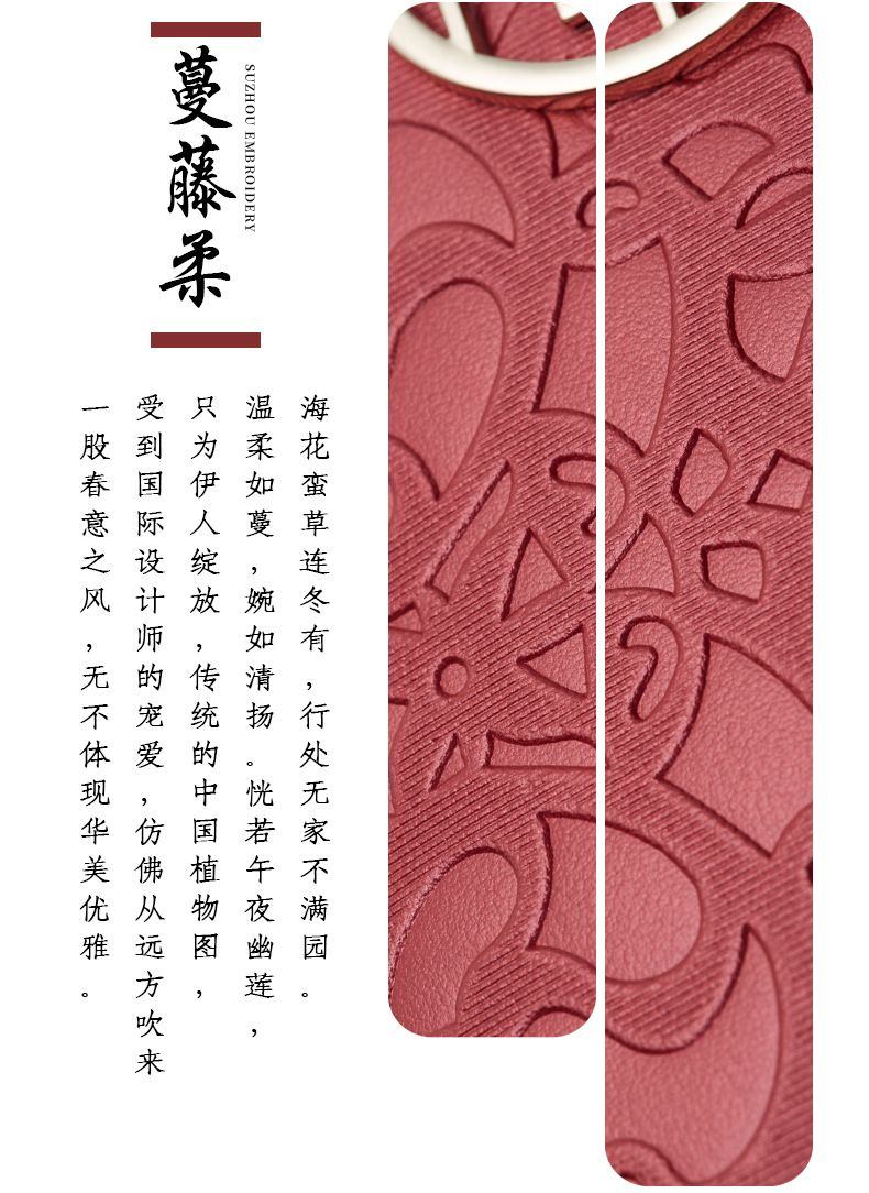 商品[国内直发] PMSIX|礼物高档丈母娘送妈妈的母亲节生日实用包包礼品给长辈婆婆见面礼,价格¥406,第3张图片详细描述