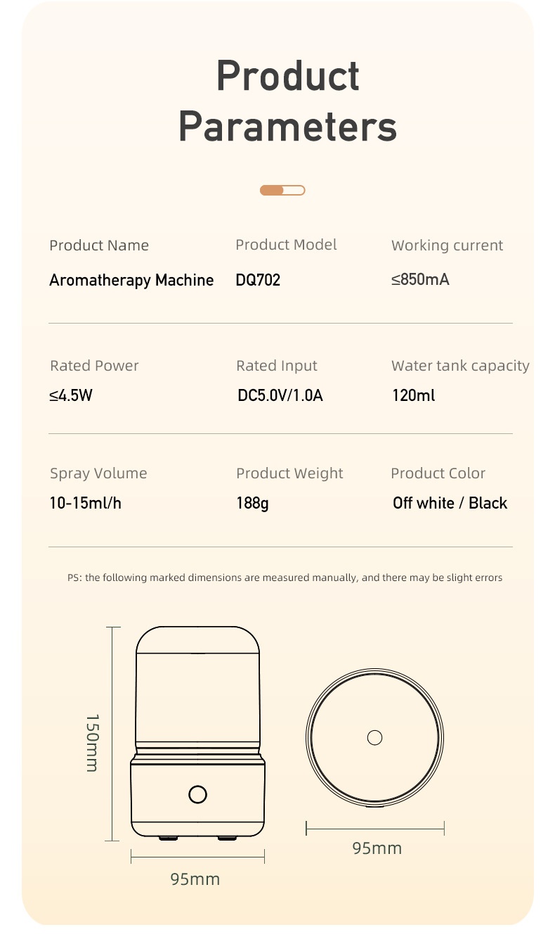 商品[国内直发] YeeCollene|易可邻新款创意烛光香薰机 usb桌面氛围烛光灯家用香薰加湿器,价格¥162,第9张图片详细描述