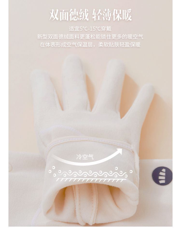 商品[国内直发] Beneunder|蕉下绒感手套PO36023女防风保暖可触屏 户外加厚开车骑行滑雪手套,价格¥95,第37张图片详细描述