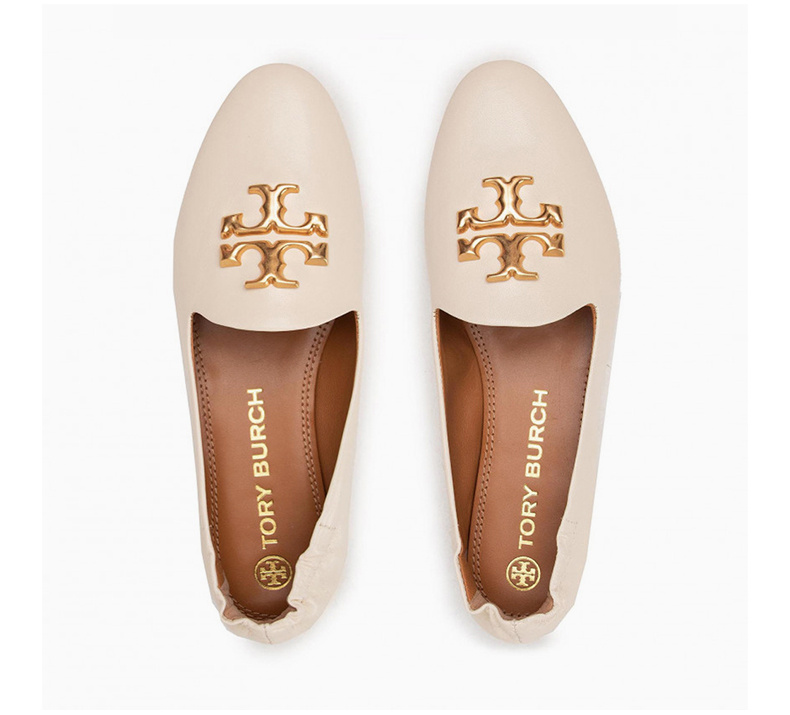 商品Tory Burch|TORY BURCH 女士奶油色牛皮乐福鞋 84922-122,价格¥2256,第8张图片详细描述