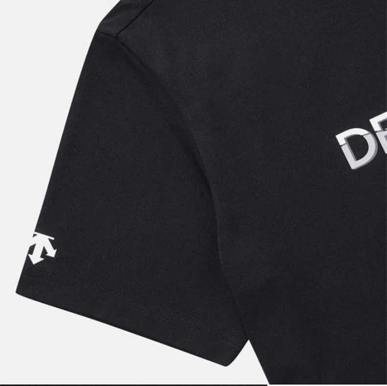 商品DESCENTE|【享贝家】（国内现货-QD）迪桑特 运动休闲舒适短袖男女简约百搭圆领T恤SQ123UTS25,价格¥316,第7张图片详细描述