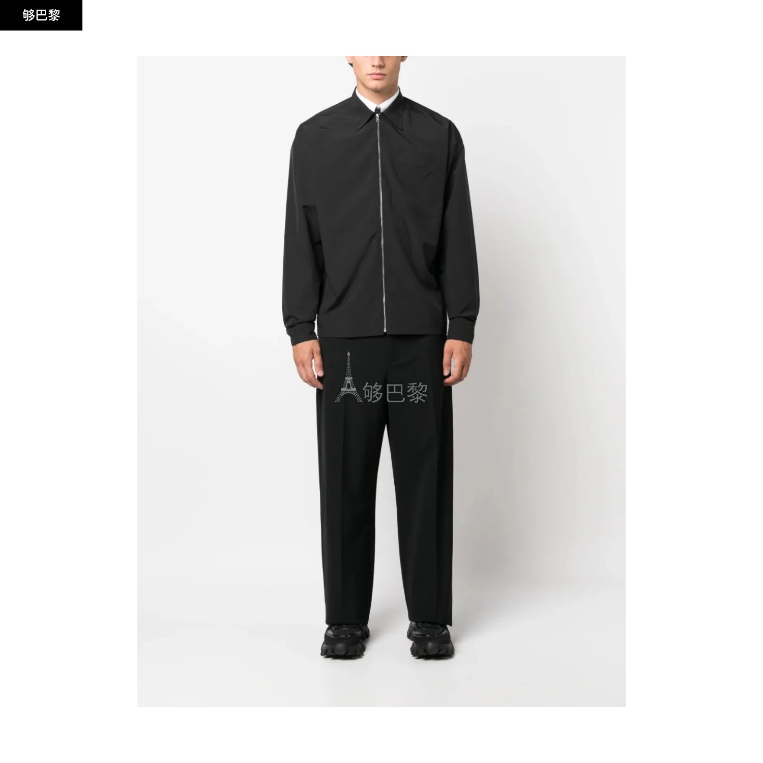 商品Prada|【特惠6.0折】【预售】 2023秋冬 男士 夹克 夹克 2580743  SC5401VTKF0002 ,价格¥5985,第5张图片详细描述
