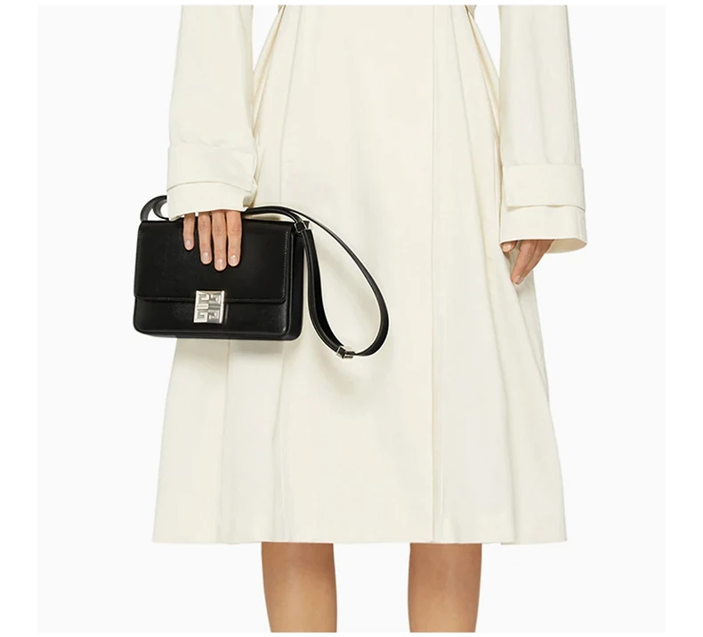 商品[国内直发] Givenchy|GIVENCHY 女士黑色小牛皮单肩包 BB50HCB15S-001,价格¥11550,第6张图片详细描述