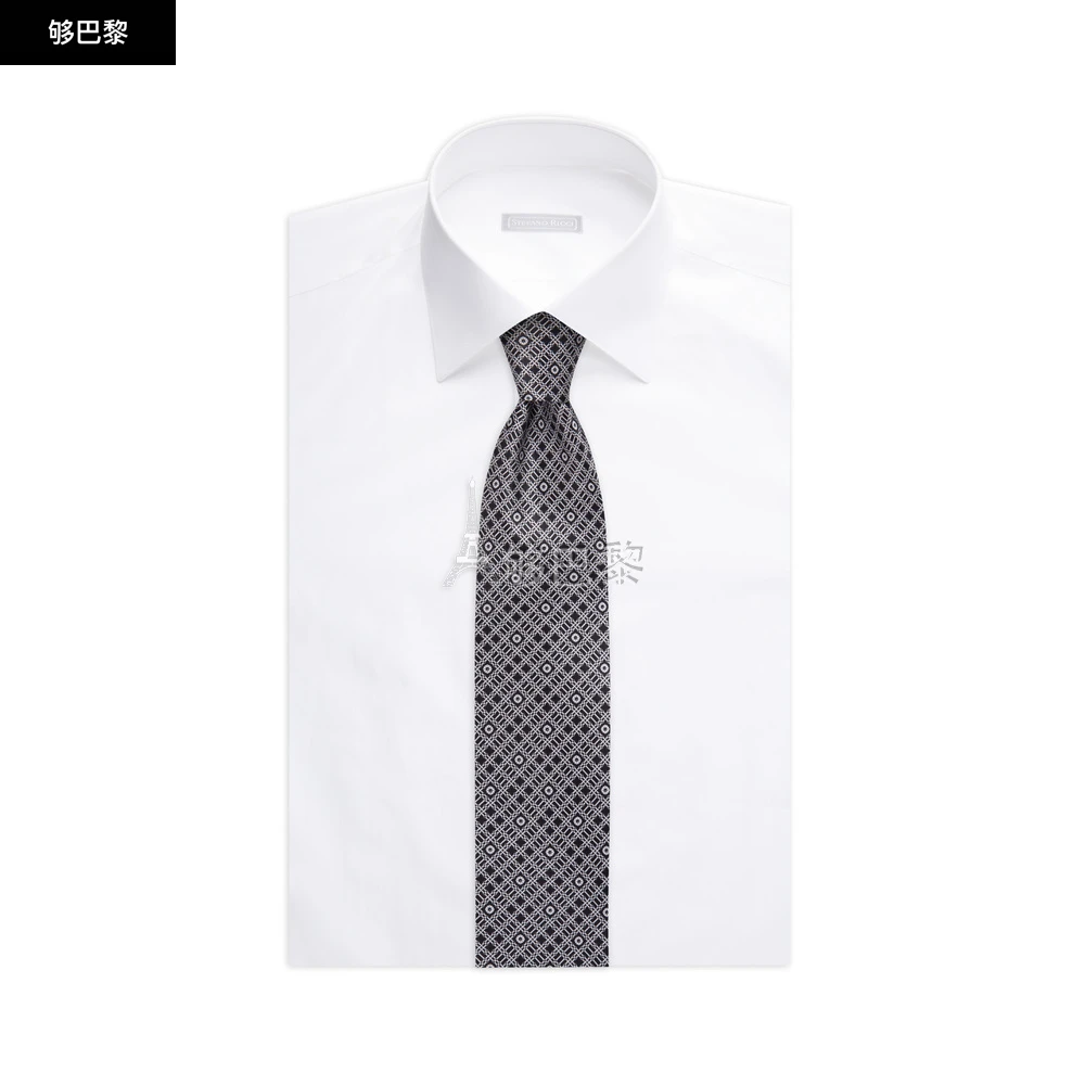 商品Stefano Ricci|【预售】 史蒂芬 25春夏 男士 领带 手工奢华真丝领带 CX-51057.51057_006 ,价格¥2753,第4张图片详细描述