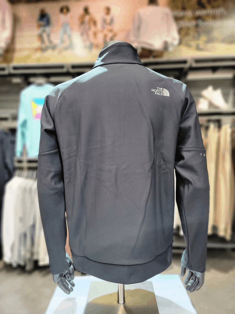 商品The North Face|【Brilliant|包邮包税】北面户外 男士 Act Motion 拉链衫 保暖夹克 NJ5JL52K DGY,价格¥525,第3张图片详细描述