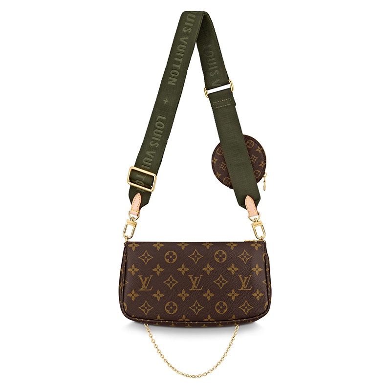 商品Louis Vuitton|【现货】路易威登 Multi Pochette女士老花帆布单肩包 M44813,价格¥19518,第2张图片详细描述