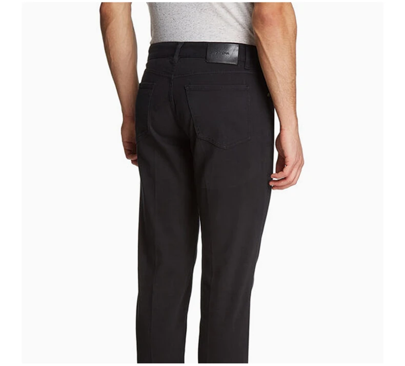 商品Zegna|ZEGNA 男士黑色棉质牛仔裤 VT120-ZZ505-K09,价格¥1003,第7张图片详细描述