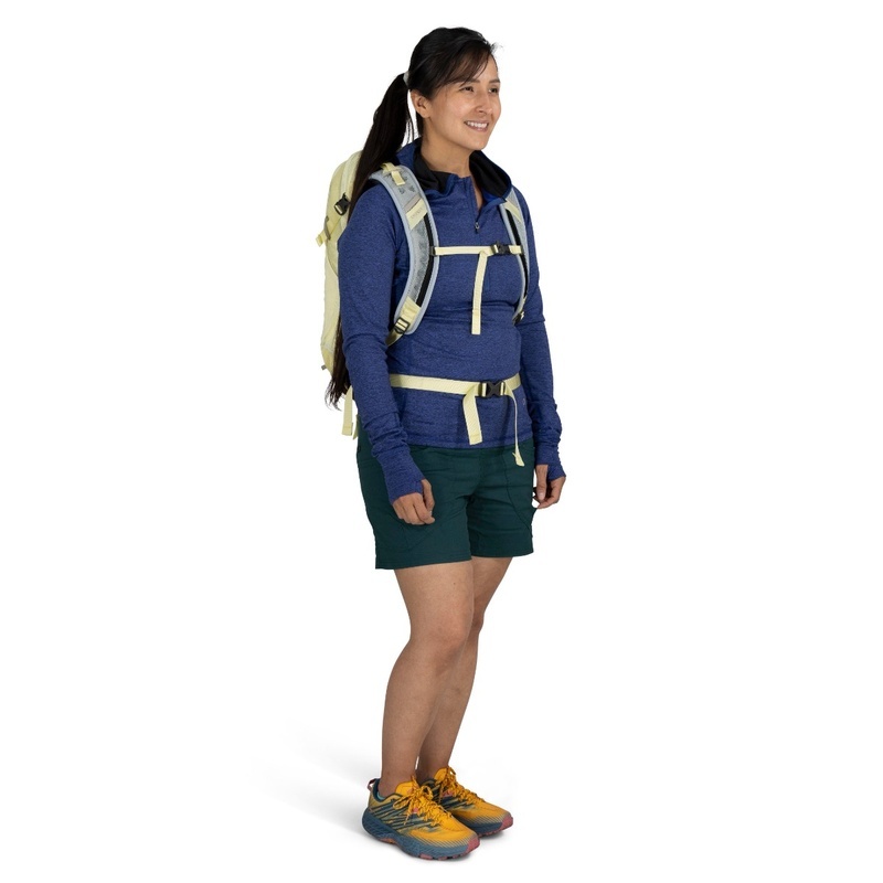 商品Osprey|【现货】小鹰 Hikelite 18男女通用星光黄尼龙/涤纶远足背包 HIKELITE-18-STARDUST-YELLOW,价格¥1837,第7张图片详细描述