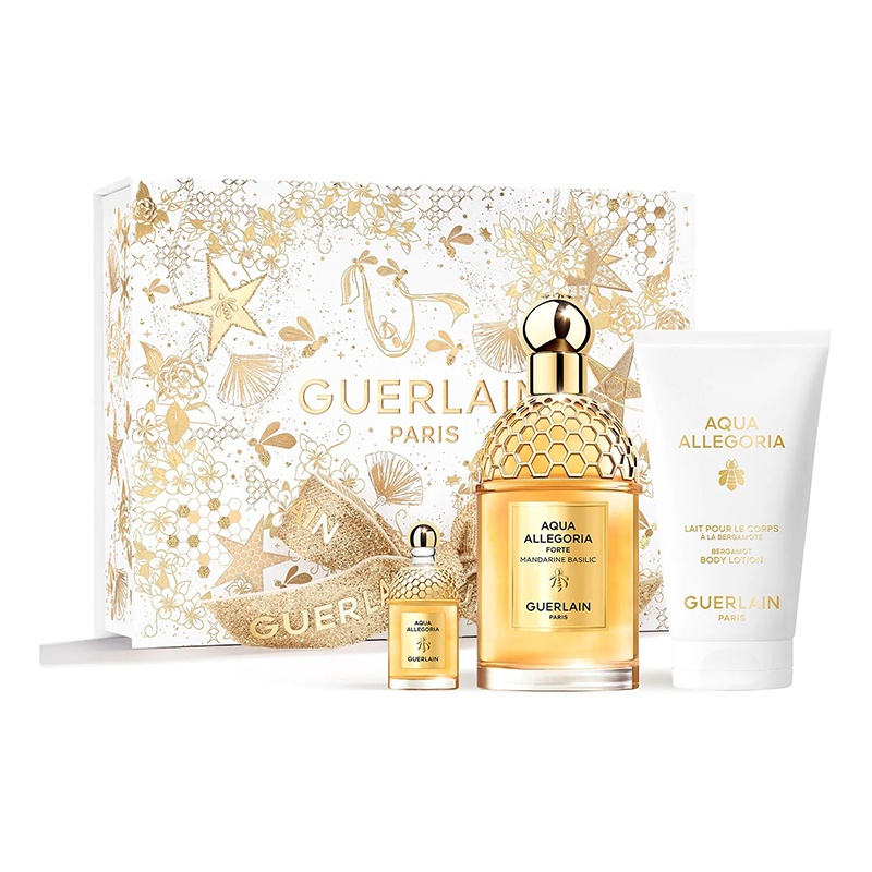 商品Guerlain|娇兰花草水语柑橘罗勒2022限量香水套装 浓香水125ml+浓香水7.5ml+身体乳75ml,价格¥840,第3张图片详细描述