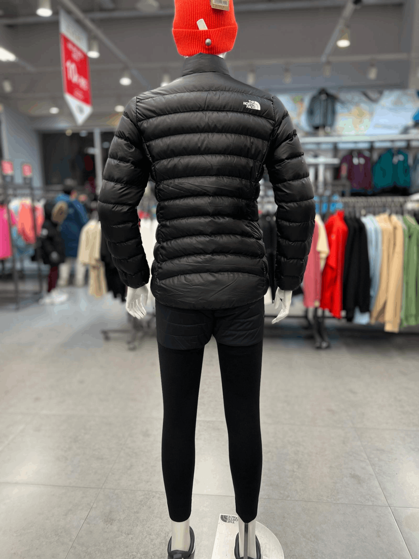 商品The North Face|【Brilliant|包邮包税】北面 运动户外 NJ1DM82B BLK(黑色) 女士 轻的 羽绒服 夹克 A,价格¥1252,第8张图片详细描述