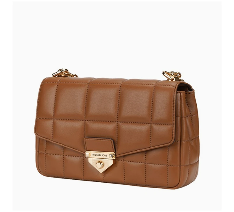商品[国内直发] Michael Kors|MICHAEL KORS 棕色女士单肩包 30F0G1SL3L-LUGGAGE,价格¥1912,第3张图片详细描述