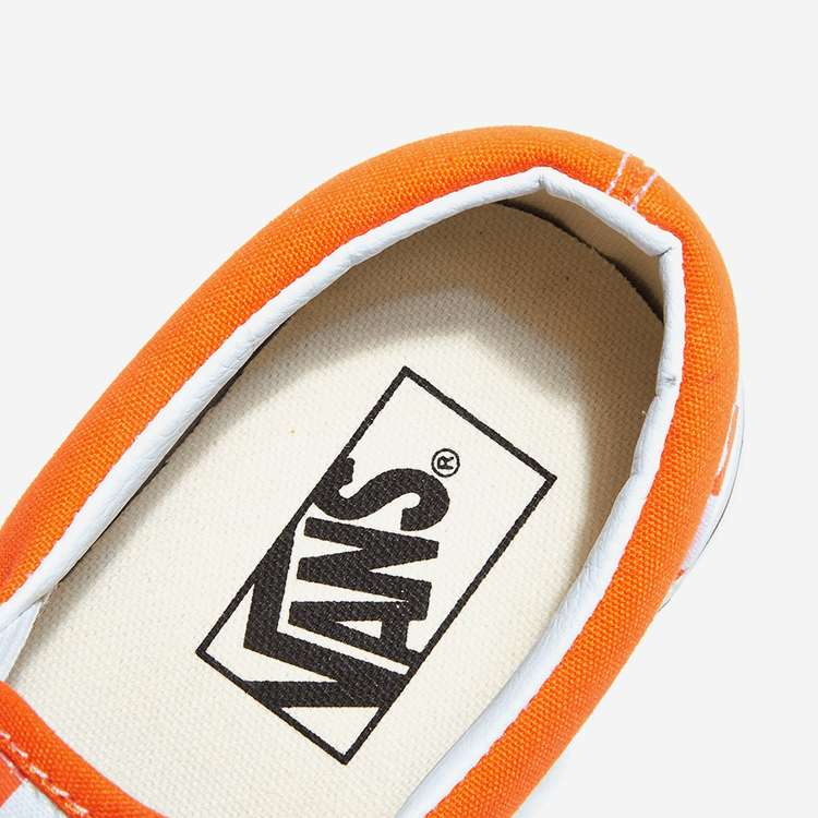 商品Vans|【韩国直邮|包邮包税】万斯 CLASSIC SLIP-ON  运动鞋 帆布鞋  VN000XG8AZZ (CHECKERBOARD) ORANGE TIGER/TRUE WHITE,价格¥369,第8张图片详细描述