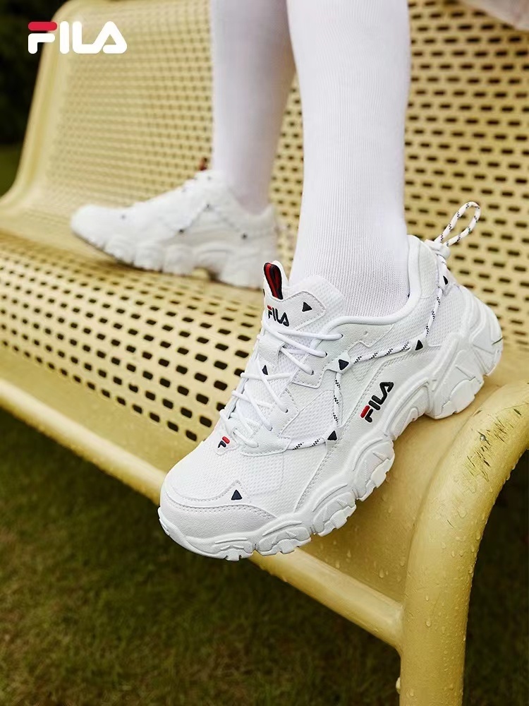 商品Fila|【享贝家】斐乐FILA 新款猫爪 白色 1JM01248D100,价格¥313,第1张图片详细描述