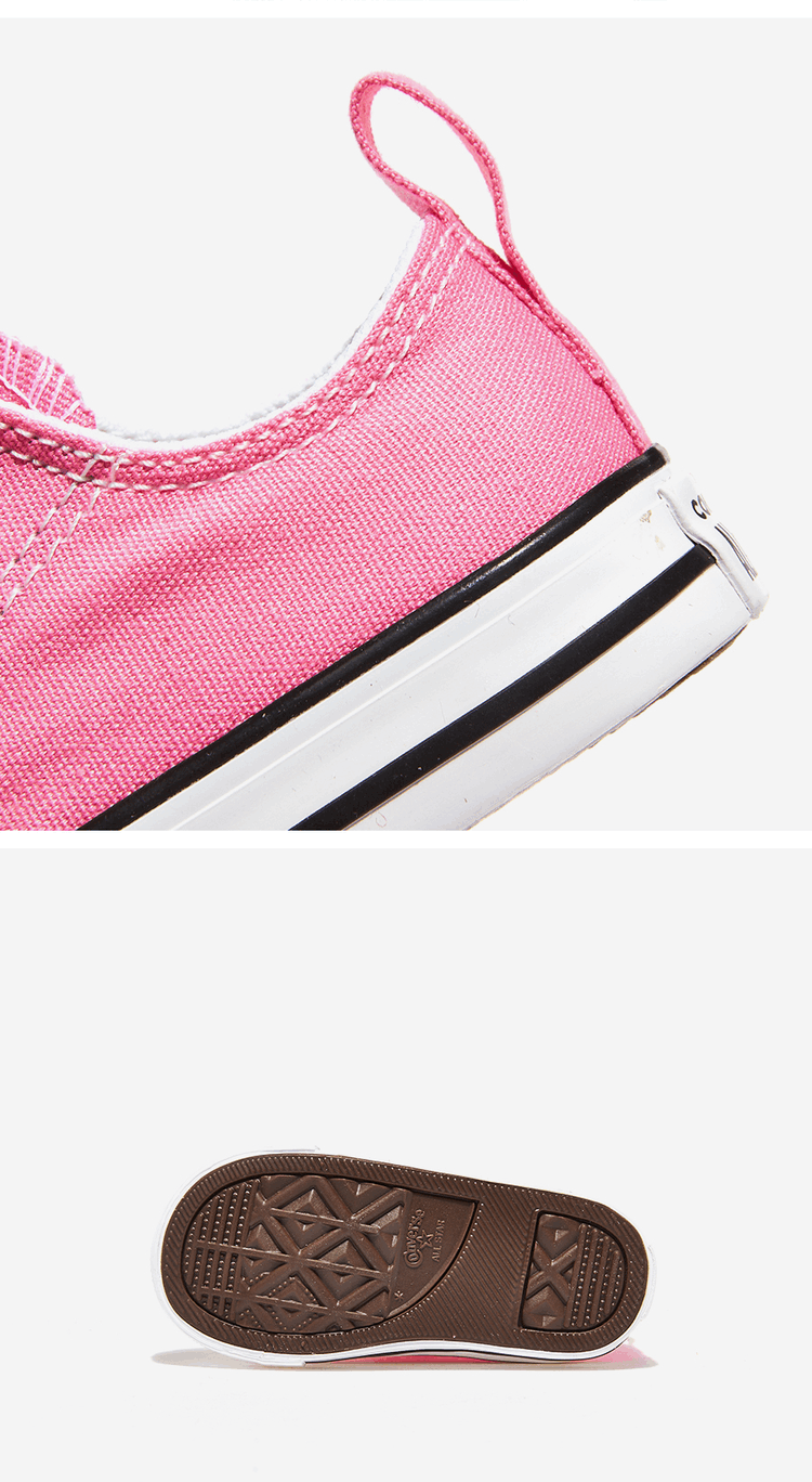 商品Converse|【Brilliant|包邮包税】匡威 CT 2V OX 儿童  运动鞋 帆布鞋  709447C PINK,价格¥337,第3张图片详细描述