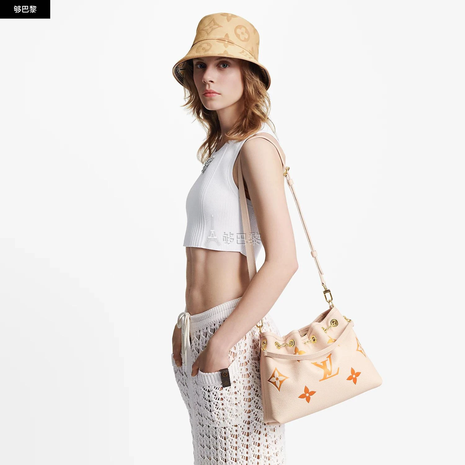 商品Louis Vuitton|【预售】 LV路易威登 24秋冬 女士 单肩包 Summer Bundle 手袋 M46545,价格¥24146,第4张图片详细描述