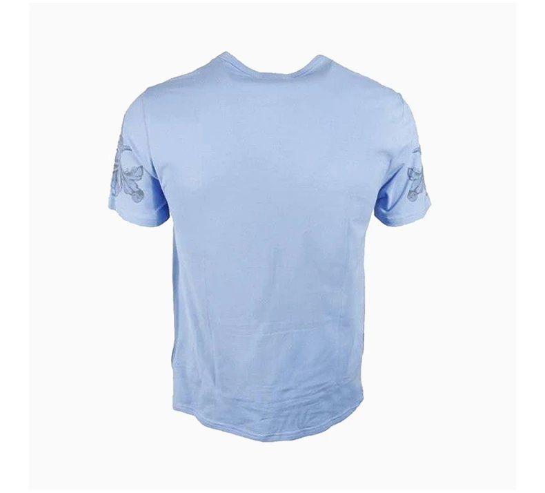 商品Versace|VERSACE 范思哲 男士印花圆领T恤 V820097-VE0006-V438,价格¥742,第5张图片详细描述