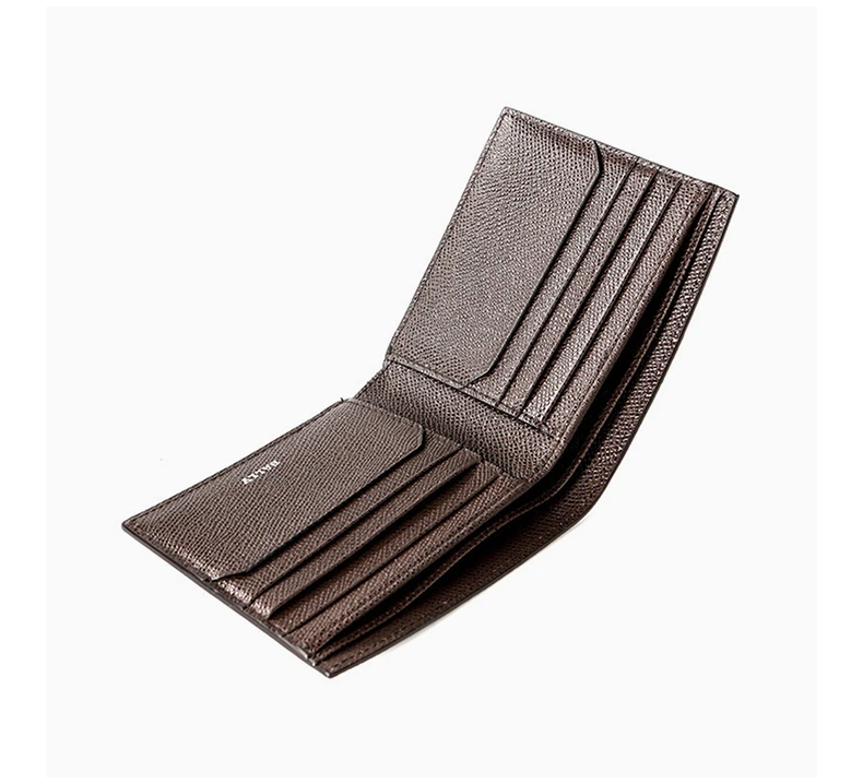 商品[国内直发] Bally|BALLY 男士深棕色牛皮短款钱包 6236532,价格¥1361,第6张图片详细描述