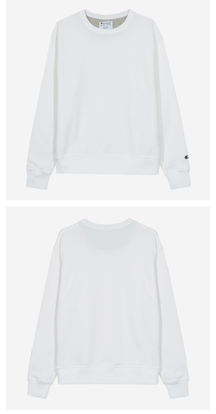 商品CHAMPION|冠军 左胸暗标小logo加绒圆领卫衣 S0888-407D55,价格¥293,第6张图片详细描述