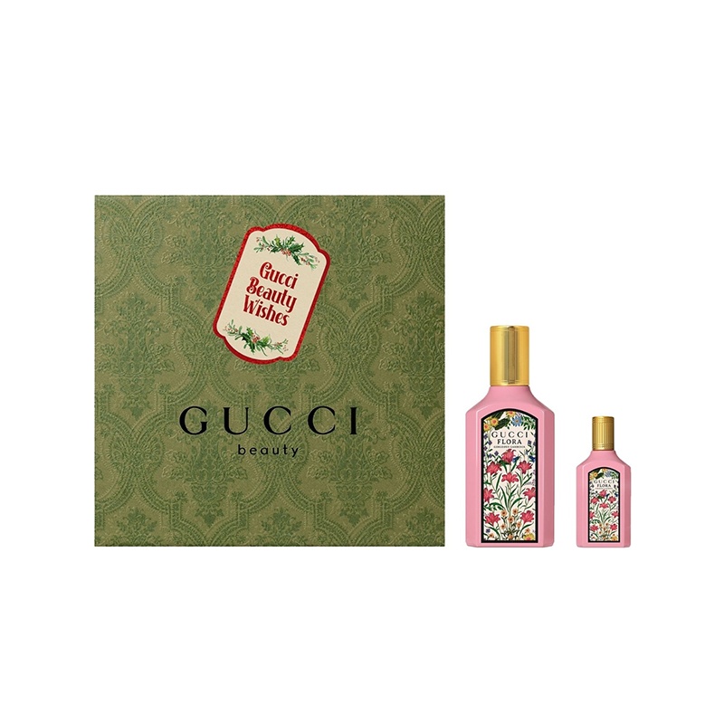 商品Gucci|古驰 绮梦栀子花2022限量香水套装 [浓香水50ml+浓香水5ml],价格¥577,第4张图片详细描述