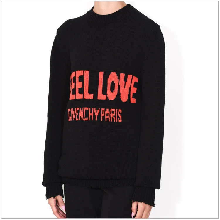 商品[国内直发] Givenchy|GIVENCHY 黑色女士卫衣/帽衫 17A7802524-009,价格¥3207,第5张图片详细描述