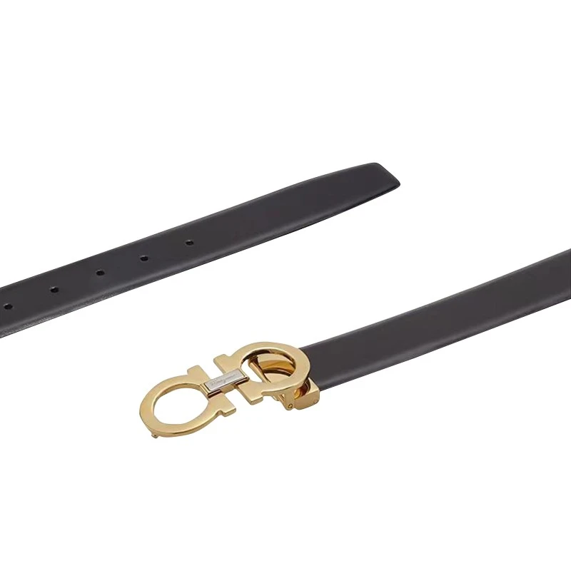 商品Salvatore Ferragamo|SALVATORE FERRAGAMO 黑色男士腰带 679493-723890,价格¥2221,第6张图片详细描述