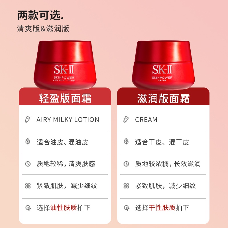 商品SK-II|SK-II/SK2大红瓶修护面霜滋润保湿精华霜抗老提拉紧致,价格¥659,第1张图片详细描述