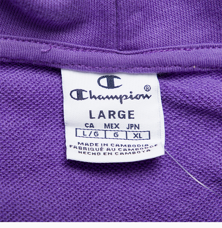 商品CHAMPION|Champion 女士紫色棉质卫衣 111278-VS040,价格¥258,第13张图片详细描述