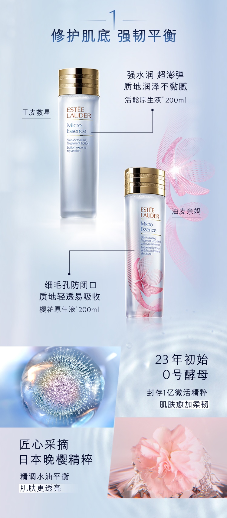 商品【原封正品】 Estée Lauder|雅诗兰黛 护肤套装小棕瓶特润精华50ml+原生液150ml+智妍胶原霜75ml 一套深彻滋养 全盛年轻,价格¥1462,第3张图片详细描述