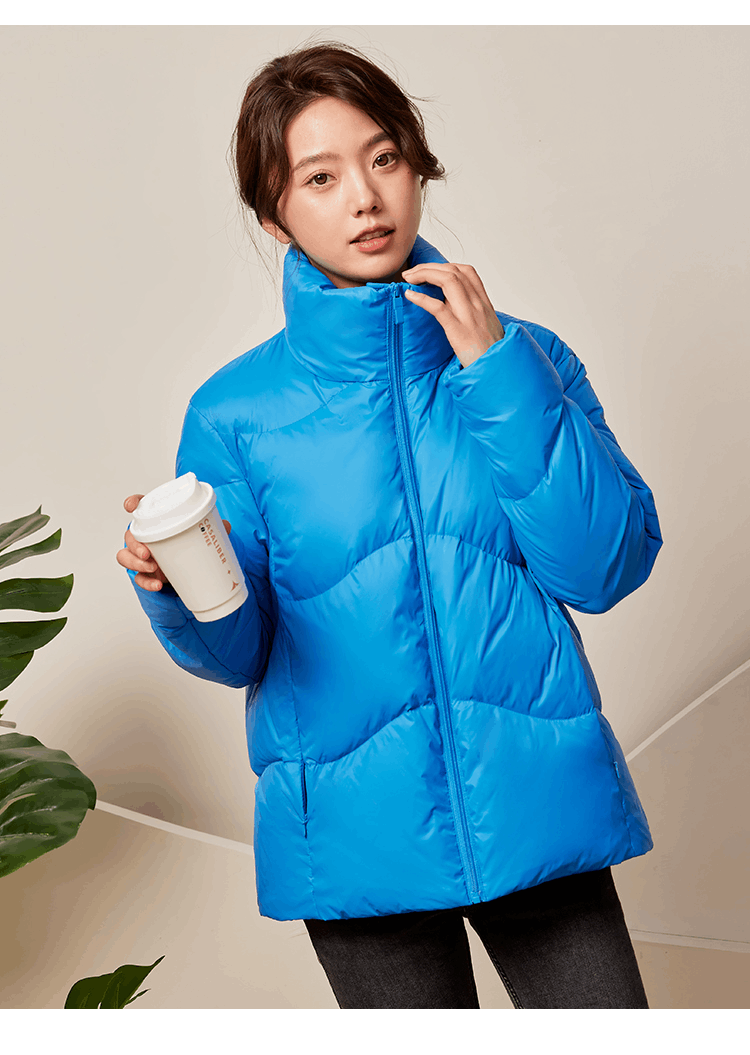 商品[国内直发] ROBINHOOD|罗宾汉立领轻薄时尚羽绒服-R228Y5419-蓝色,价格¥281,第7张图片详细描述