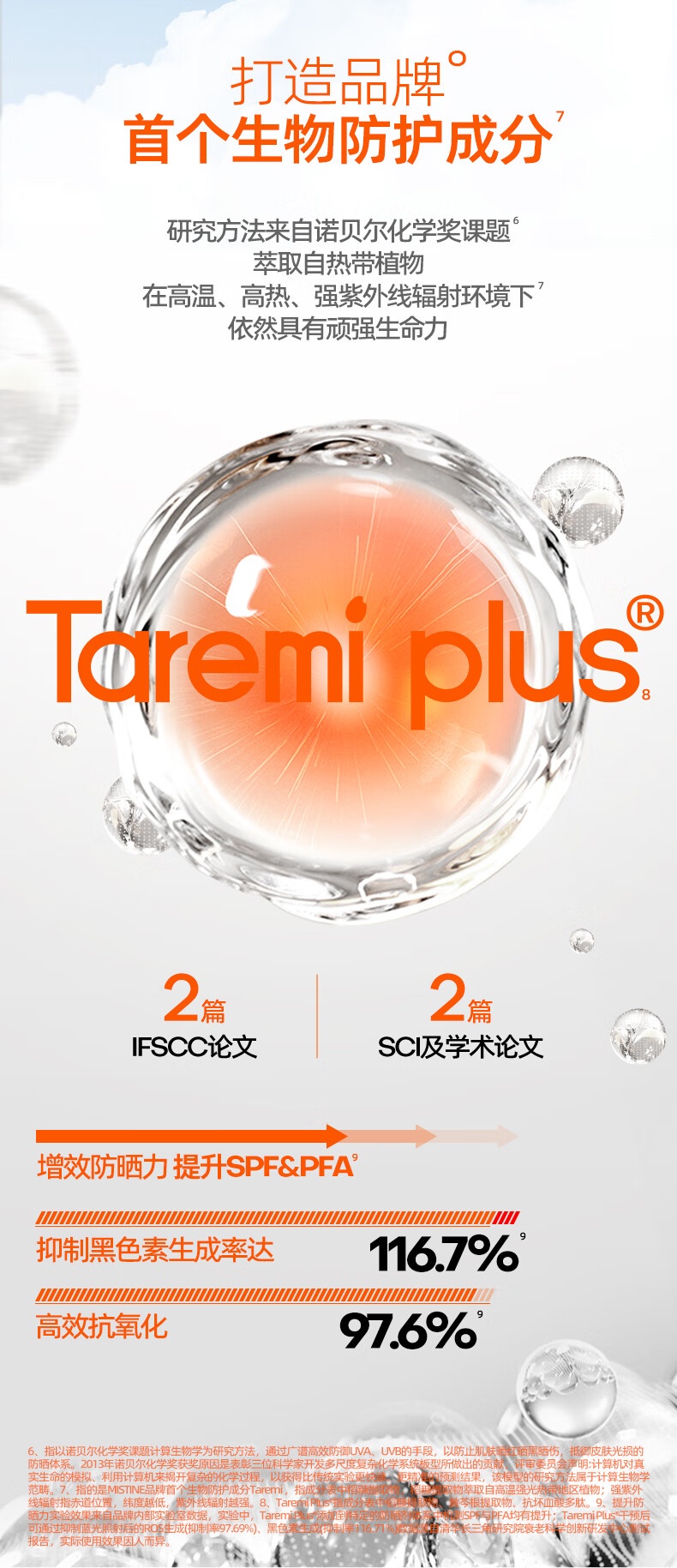 商品[国内直发] Mistine|蜜丝婷水感哑光清盈防护面部防晒霜 泰版,价格¥53,第4张图片详细描述