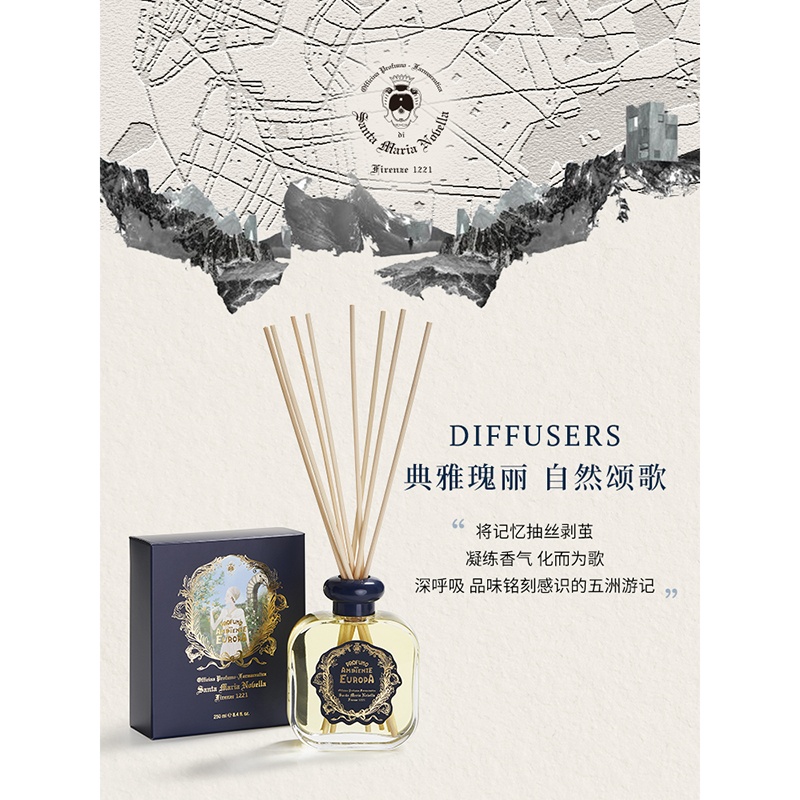 商品Santa Maria Novella|圣玛利亚 无火香薰家居扩香250ml ,价格¥729,第14张图片详细描述