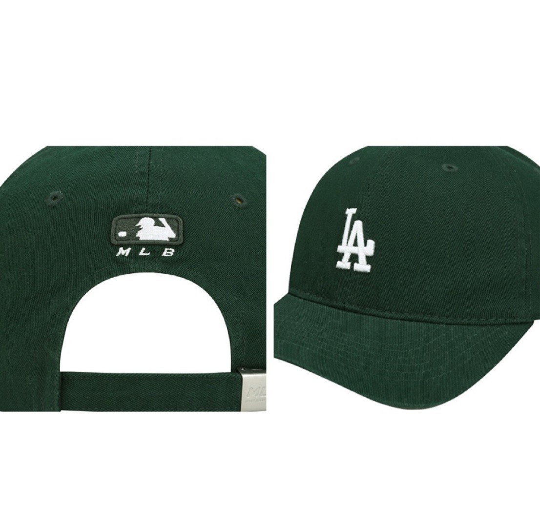 商品MLB|【享贝家】MLB LA小标运动休闲鸭舌帽 绿色 男女同款 3ACP7701NK000307GNS,价格¥170,第8张图片详细描述