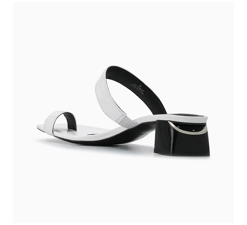 商品Alexander Wang|Alexander Wang 亚历山大·王 女士白色凉鞋 30C120B027-100,价格¥1725,第5张图片详细描述