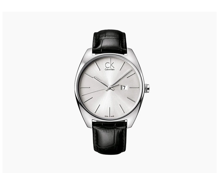 商品Calvin Klein|CALVIN KLEIN 卡尔文·克莱恩 EXCHANGE钢白色石英机芯腕表 K2F21120,价格¥785,第6张图片详细描述