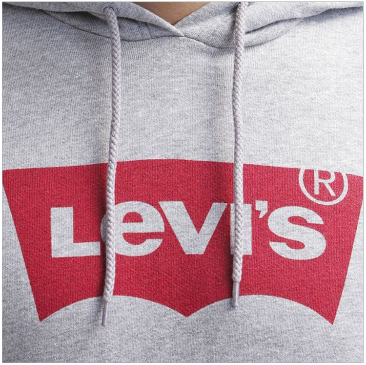 商品[国内直发] Levi's|Levi's 李维斯 男士灰色棉连帽上衣 196220003,价格¥537,第6张图片详细描述