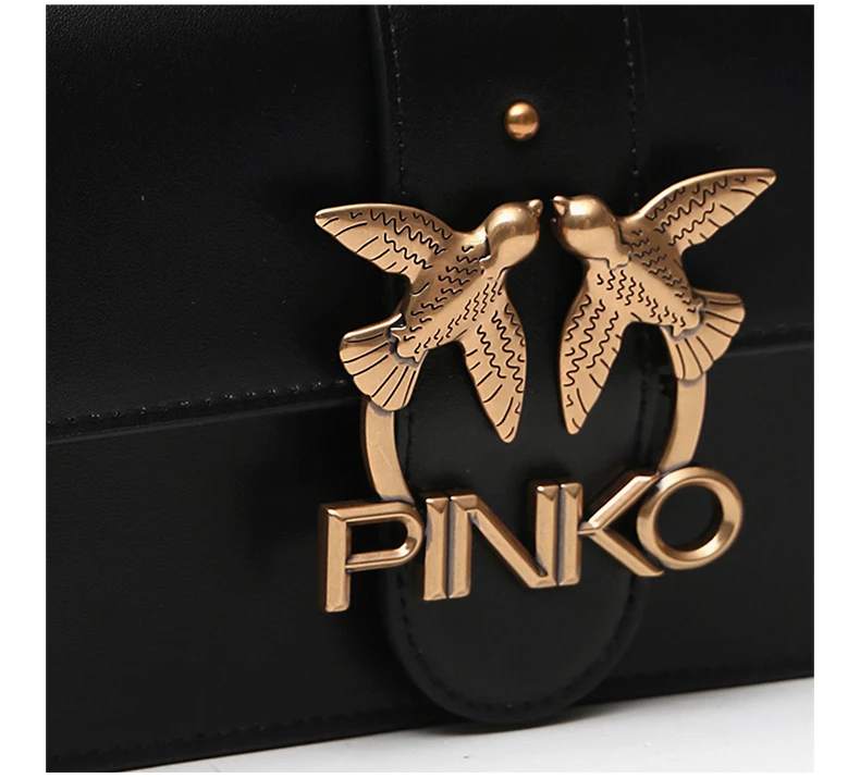 商品PINKO|PINKO 品高 女士黑色单肩包 1P221Q-Y6XT-Z99,价格¥999,第5张图片详细描述